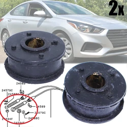 2X Small Gear Shift Lever Linkage Shifter Bushing Repair Kit For Nissan X-Trail T30 Matrix Toyota Corolla Hyundai Cerato Rubber