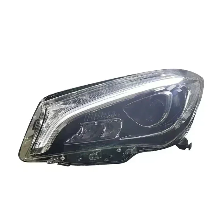 Car Accessories for Mercedes Benzs  CLA W117 High End Full LED Daytime Running Lights and Turn Signals Headlights