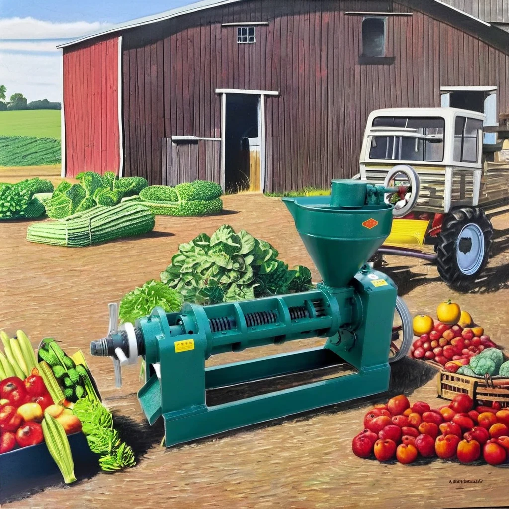 Vegetable Expeller Mill Oil Extraction Machine Parts for Edible Oil Production New Screw Press Presser Factory Pictures