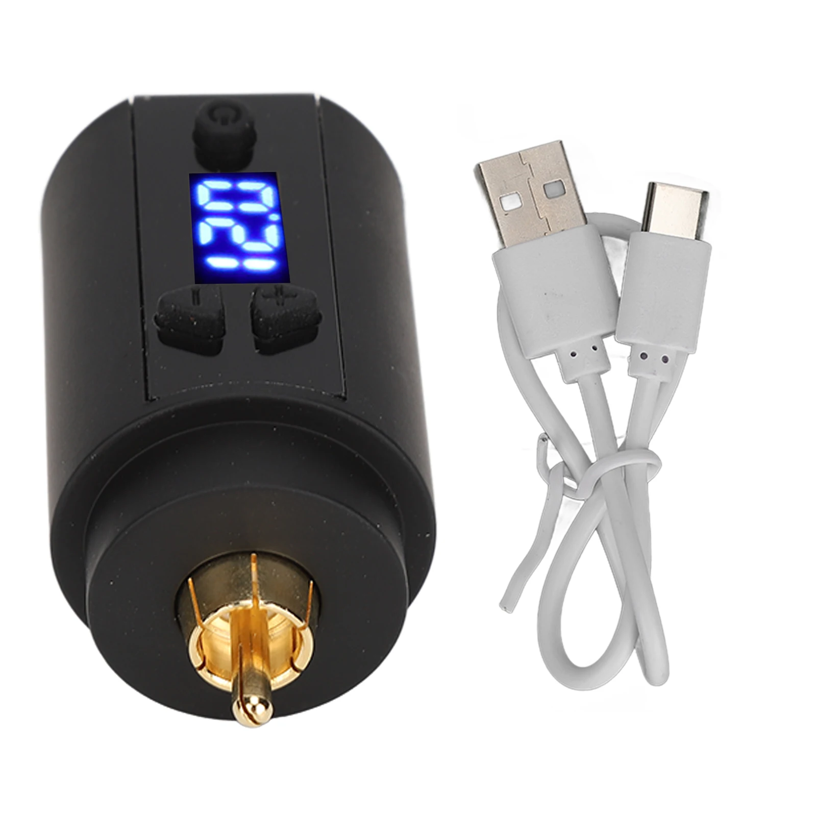 US Tattoo Power Supply Tattoo Power Supply 3‑12V USB Charging Cordless 1500mAh Interface Tattoo Pen Battery Tattoo Pen Battery