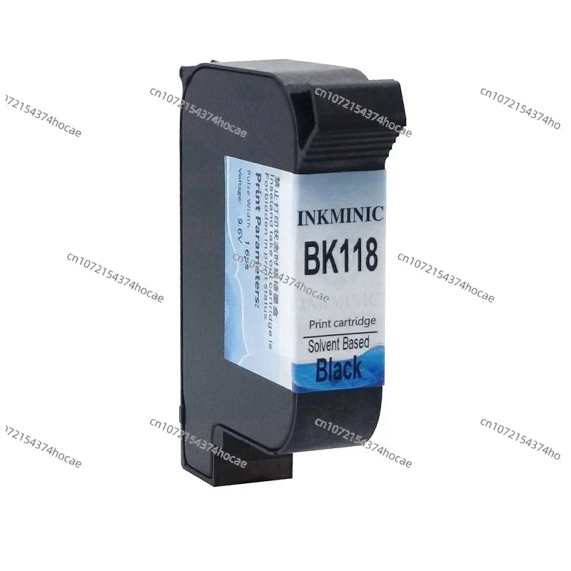 TIJ BK118 Ink cartridges BK117 BK129 BK140 BK150 Black Solvent Based Using On GX150i GX30i 350i G220i G230i G320i G20 30 Printer