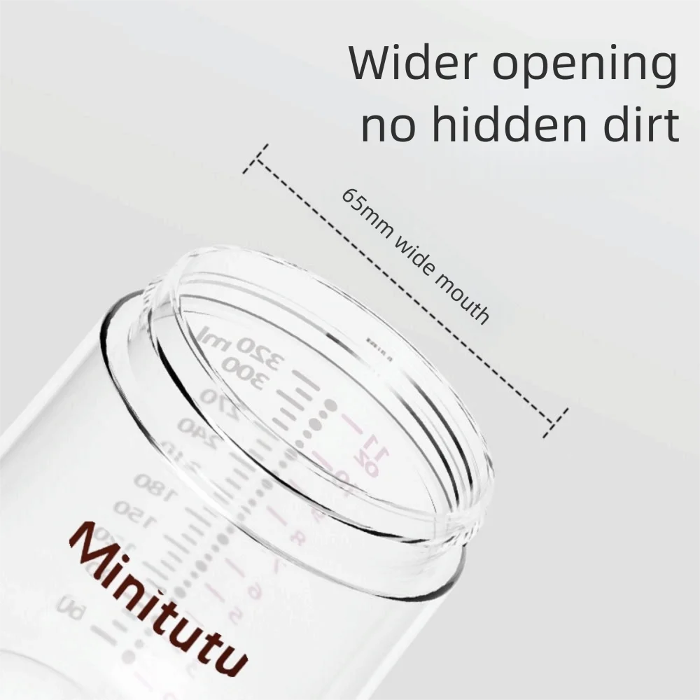 

Силиконовые детские бутылочки с медленным потоком соски, 320 мл, со шкалой, чашка для воды, молока, термостойкая с пылезащитной крышкой