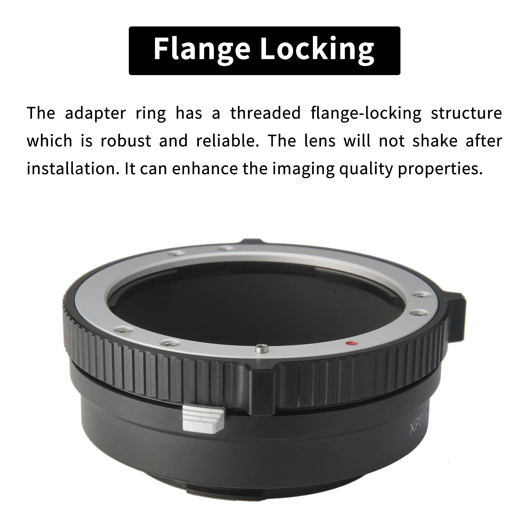 XPIMAGE EF to L Lens Mount Adapter Ring Compatible with Canon EOS Lenses for Leica SL L Mount Cameras