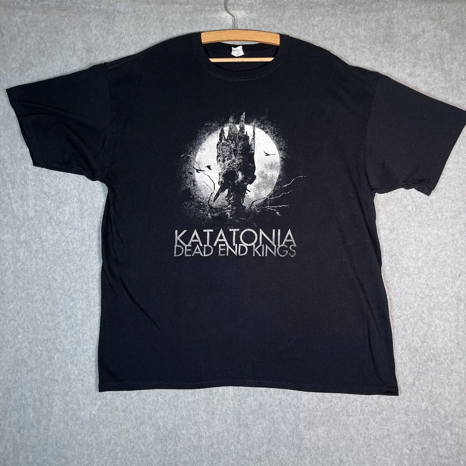 Katatonia 2013 Mens 2X Black Dead End King Tour Oop Opeth Agalloch Metal