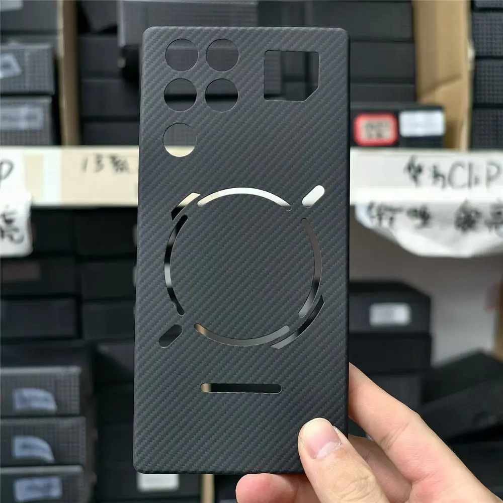 

Luxury Real Aramid Carbon Fiber Case for Redmagic 11 Pro Matte Armor Back Cover