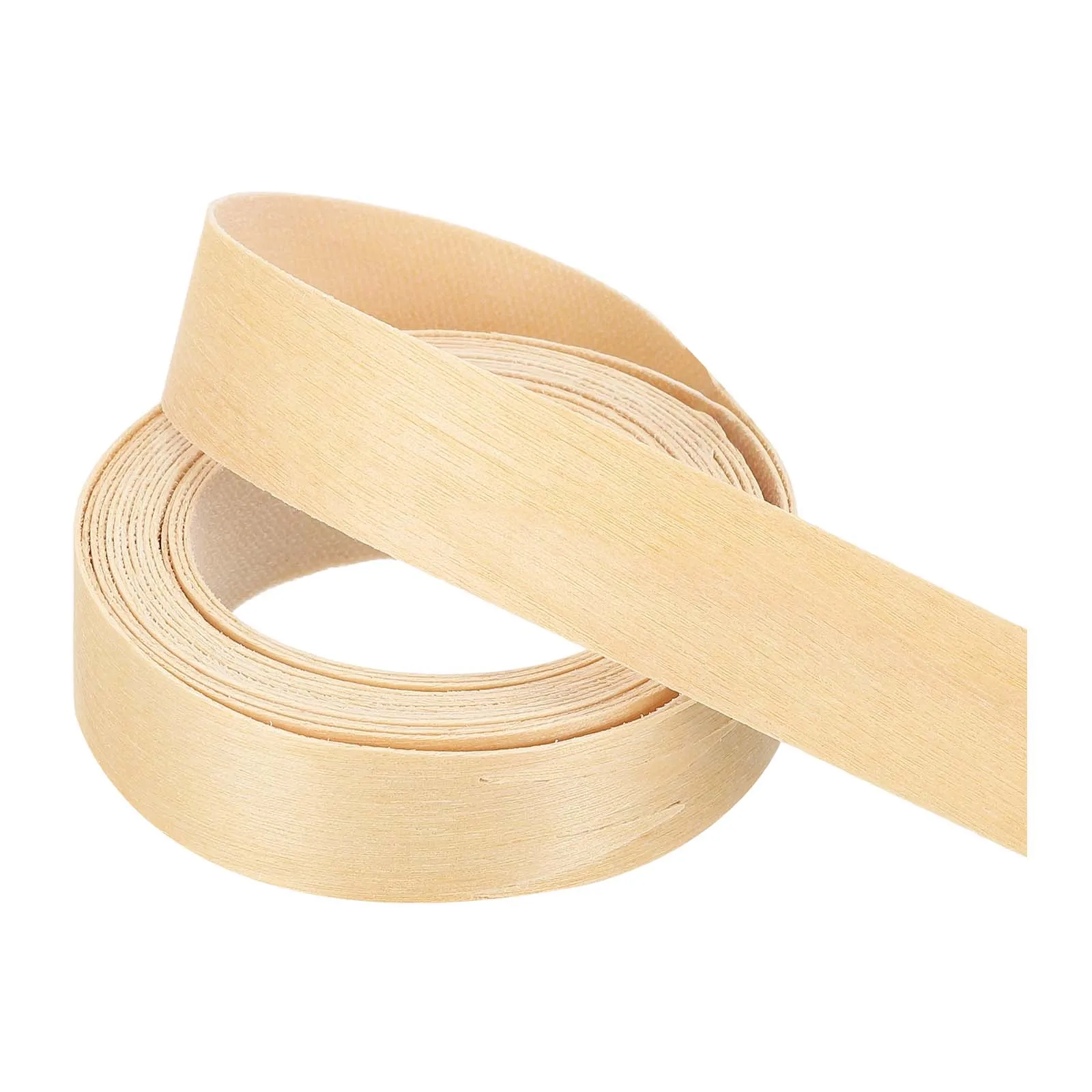 3-30M Birch Edge Banding Wood Veneer Tape Pre-glued Flexible Plywood Edge Banding Hot Melt Adhesive for Furniture Restoration
