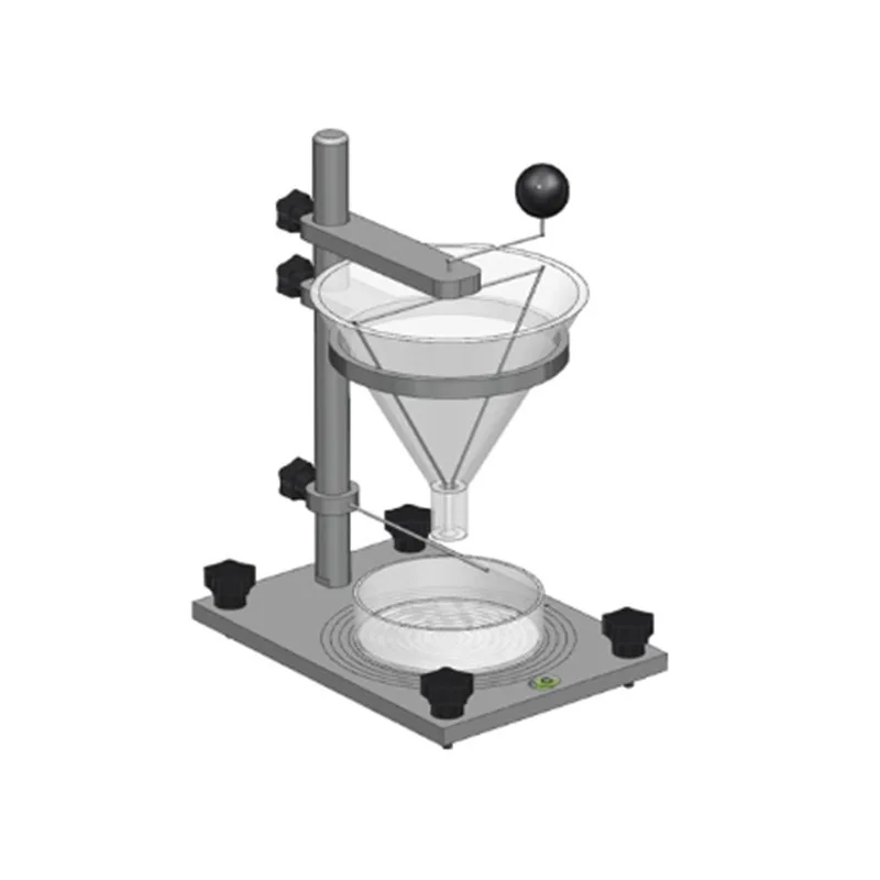 Powder fluidity tester Powder particle angle of repose tester Metal aluminum magnesium zinc powder resting angle detection