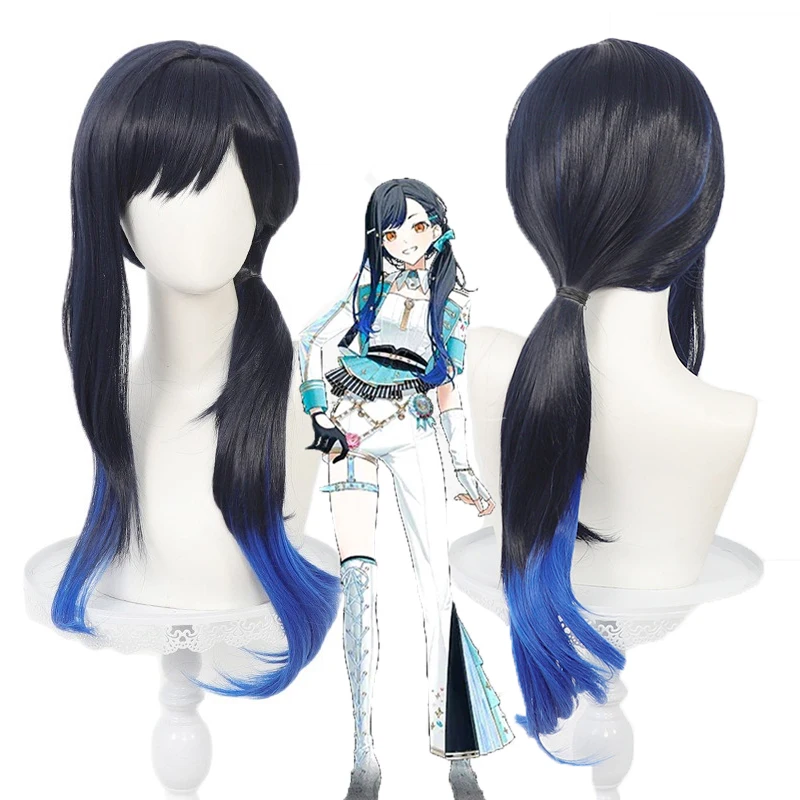 In Stock Shiraishi An Cosplay Wig Anime Project Sekai 5th Anniversary Wigs Synthetic Hair Heat Resistant Fiber +wig Cap