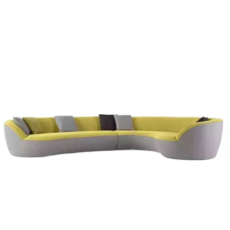 Sofa Semicircular Rochburg Combination Leisure Sofa Hotel Internet celebrity reception sofa