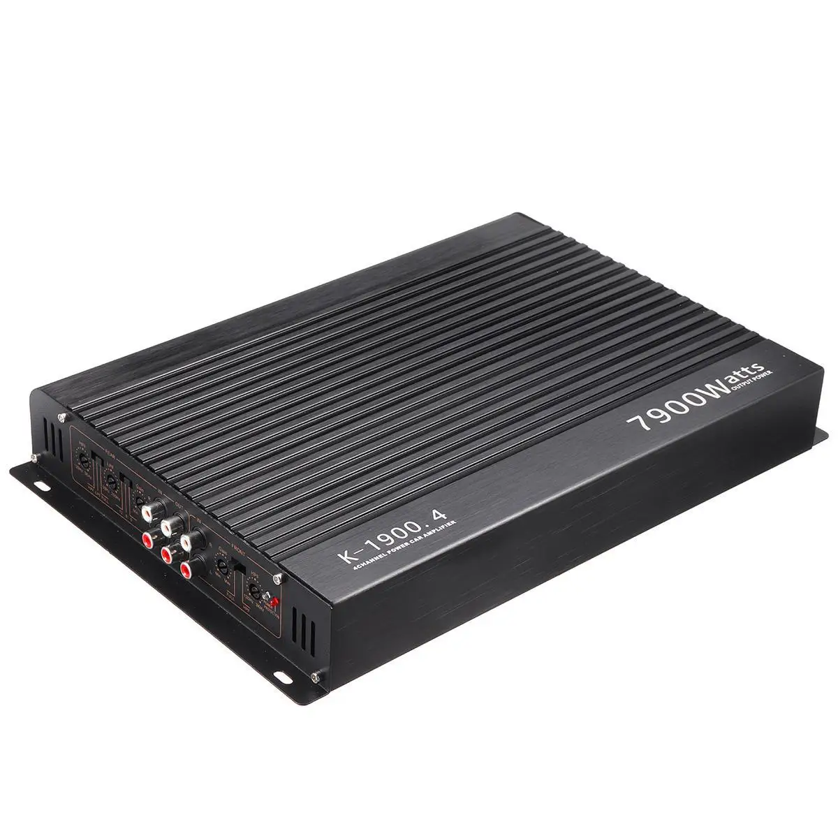 

New Car Audio Amplifier High Power Aluminum Alloy Audio 12V Car Four Way Amplifier 4 Channel