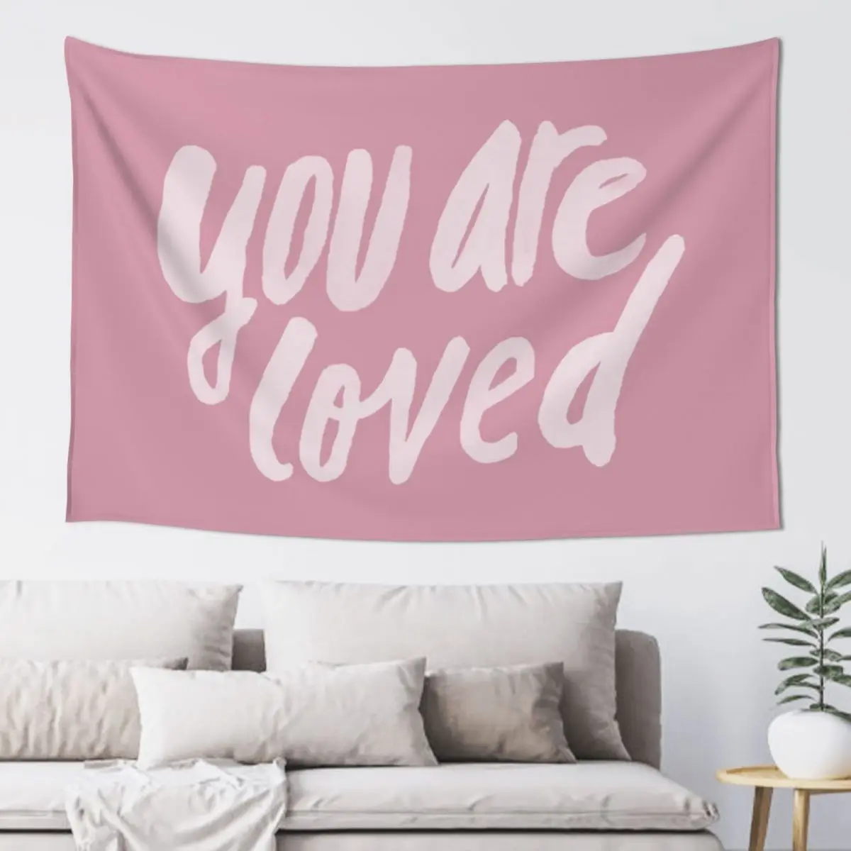 

You Are Loved x Rose Tapestry Room Decor Aesthetic Cute Room Things Decoration For Home Tapestry