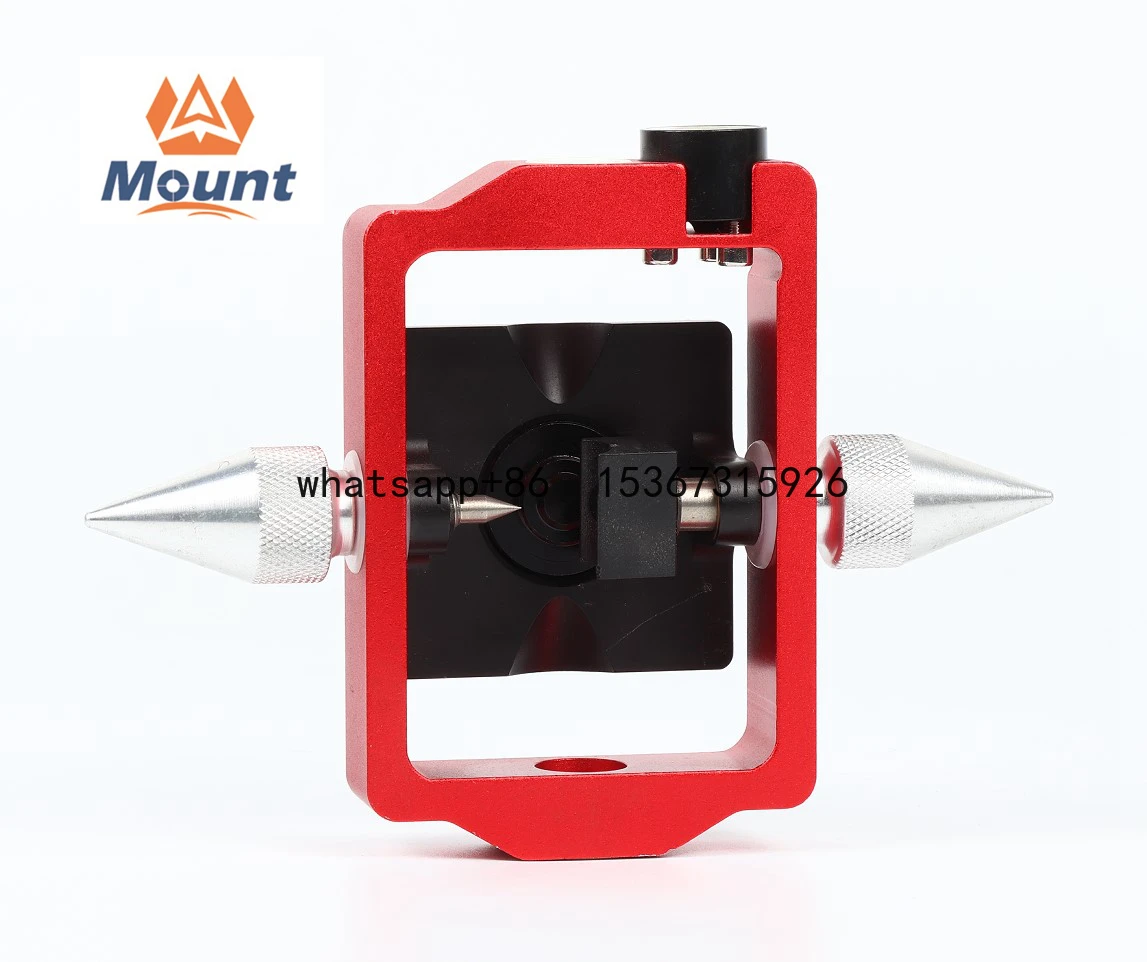 

Hot Sale Survey Mini Sliding Prism and Pin Pole Kit with Circular Bubble Constant -30/0 offset for Lei ca Trimble Total Station