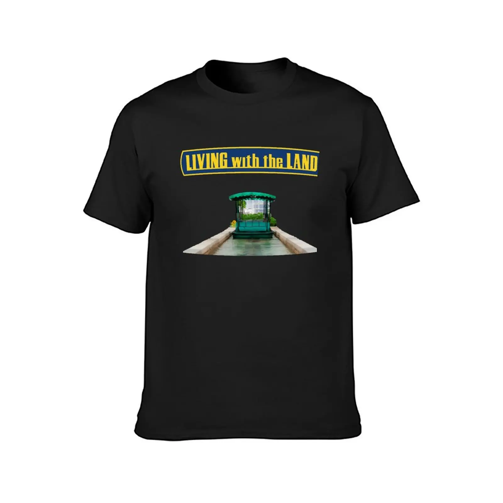 Living with the Land T-Shirt heavyweights plus sizes customs Men's clothing