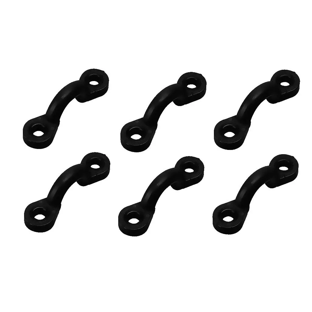 

Kayak Pad Eye Nylon Deck Loop Boat Clip Kayak Accessory Railing Bracket for Semi Rigid Boat Accessories