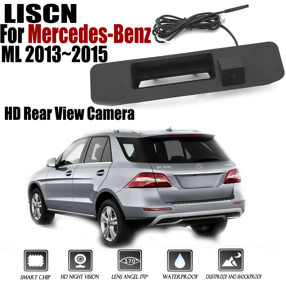 

Car Rear View Camera For Mercedes-Benz ML 2013 2014 2015 Instead of Original Factory Trunk Handle Camera / Reversing camera