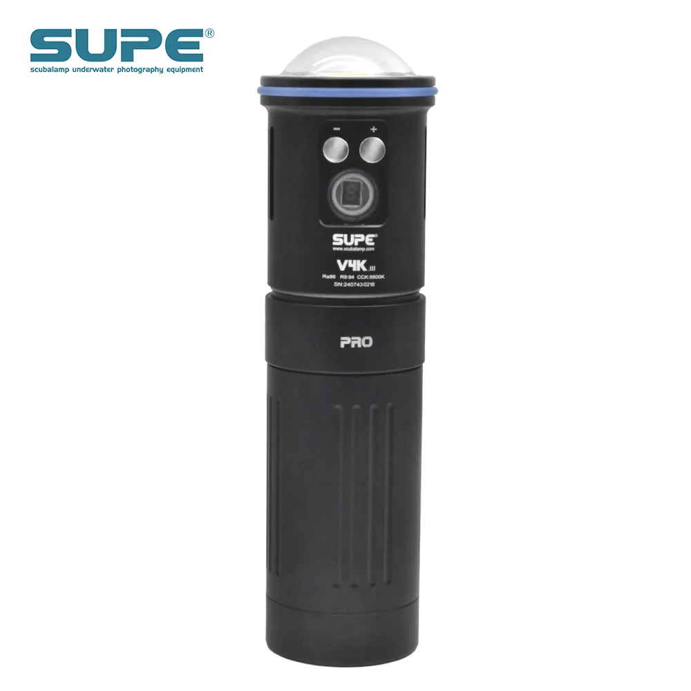 SUPE Scubalamp V4K Pro v3 Video Lights - 8,000 Lumens