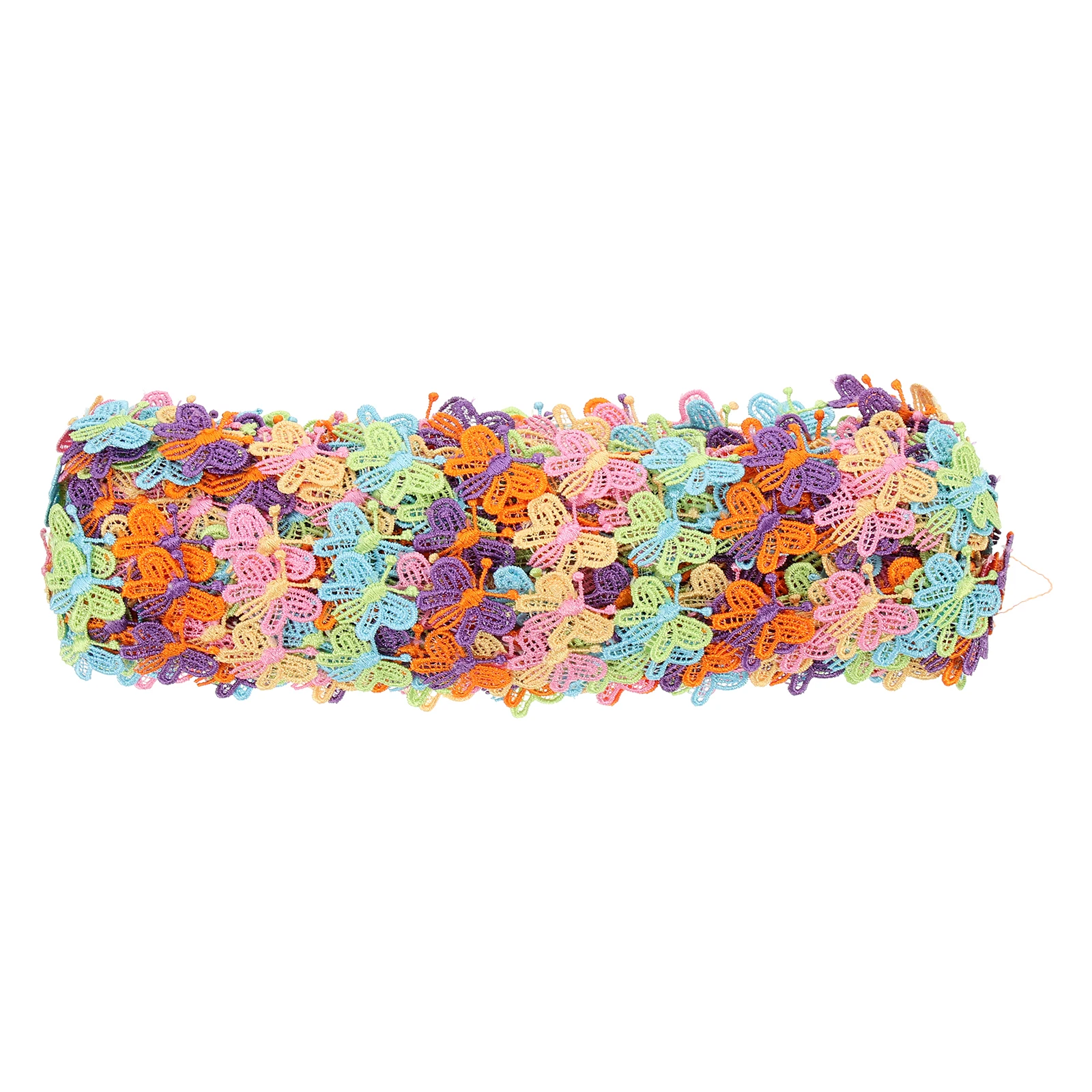 

Butterfly Water Soluble Lace Applique Embroidered Dress Flowers Patch Polyester Sew On naments Patches Clothes Accessories Scarf