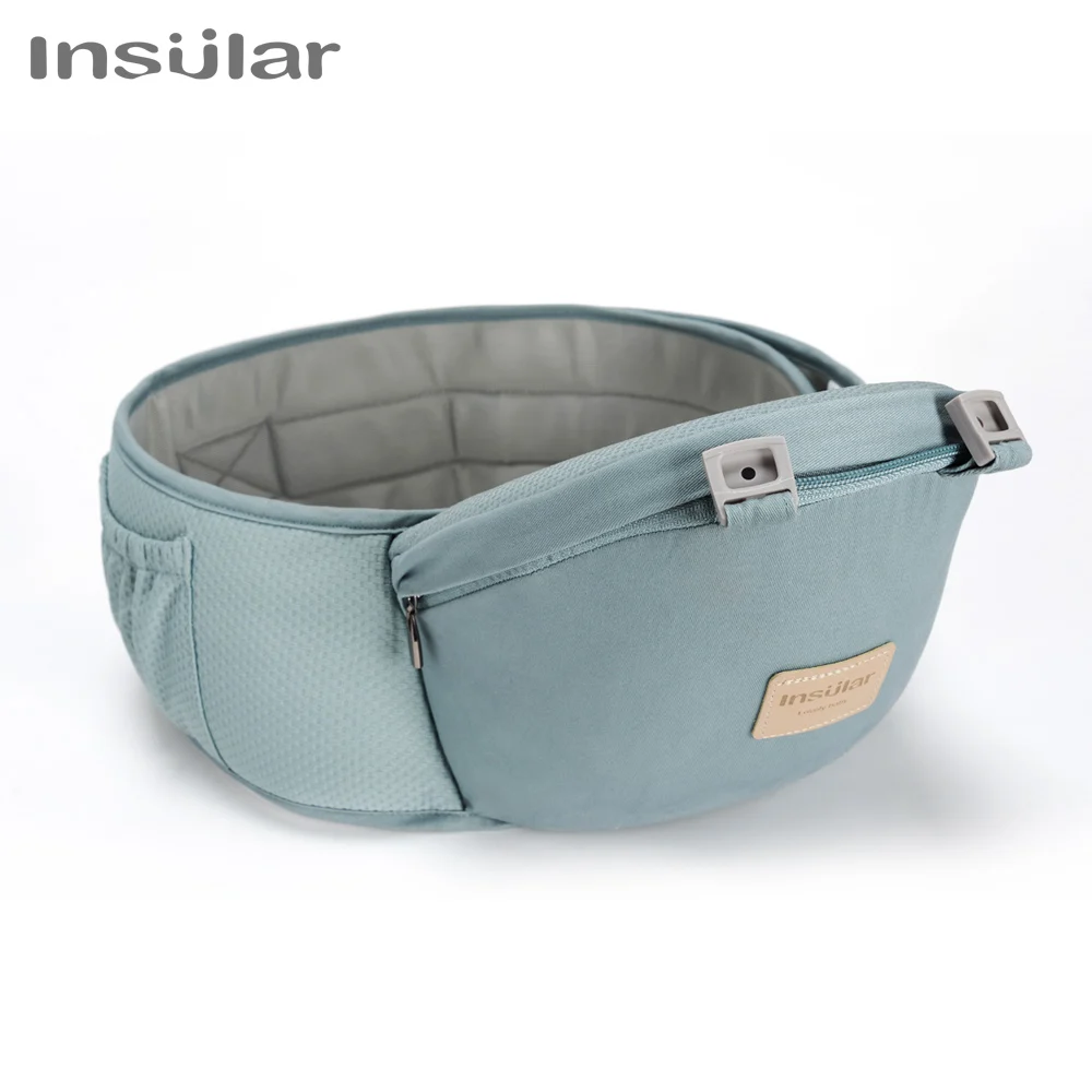 Insular Ergonomics Baby Carrier Sling Portable Child Backpacks Thickening Shoulders 360 Ergonomic Hoodie Kangaroo 0-36 Months