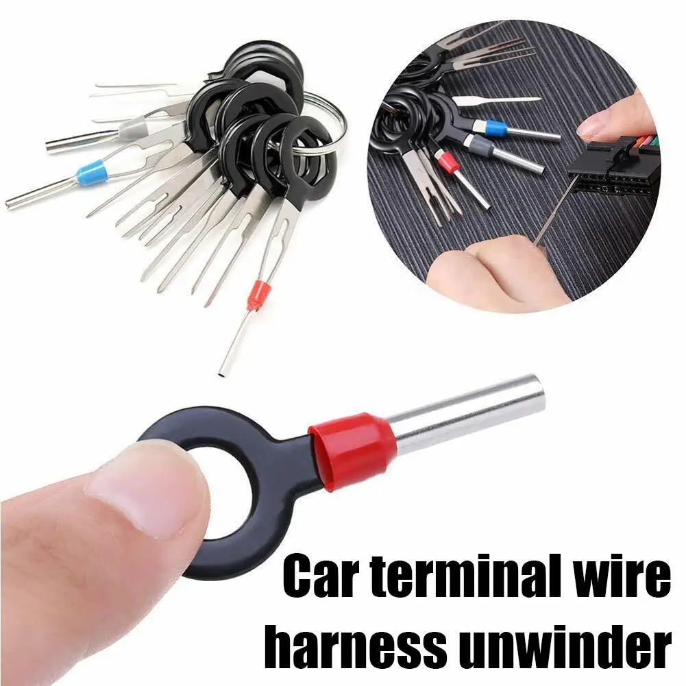 Car Terminal Wire Harness Unwinder Car Terminal Remove Removal Car Pin Terminal Remover Tool Tool Connector Disassembl Crim M8N8