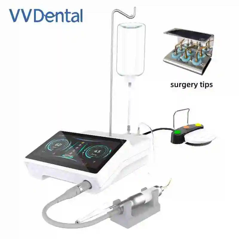 

VV Dental Ultrasonic Piezo surgery Piezo Bone Cutter Equipment With LED Bone Knife Handpiece Used internal Maxillary Sinus Lift