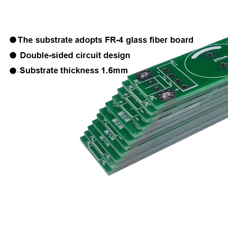 DLHiFi High-power Single-bridge Capacitor Rectifier Filter Power Board 8A Single Group Voltage For HiFi Audio Speaker Amplifier