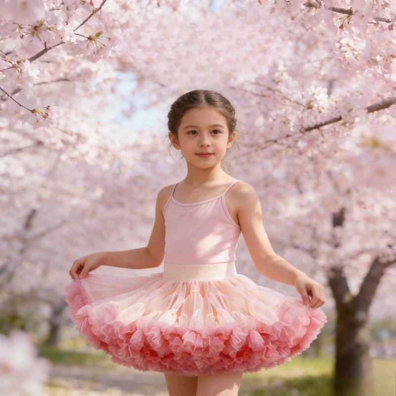 

Girl's Half Skirt with New Rabbit and Rabbit Pattern Baby Western Style Skirt Sweet Spring Daily Outdoor Dress