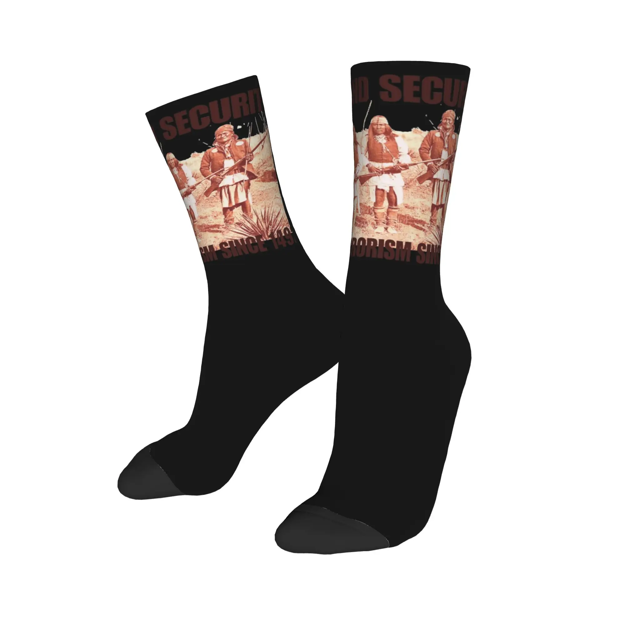 The Original Homeland Security Socks Men's Women's Polyester Casual  Socks Novelty Spring Summer Autumn Winter Middle Tube Socks
