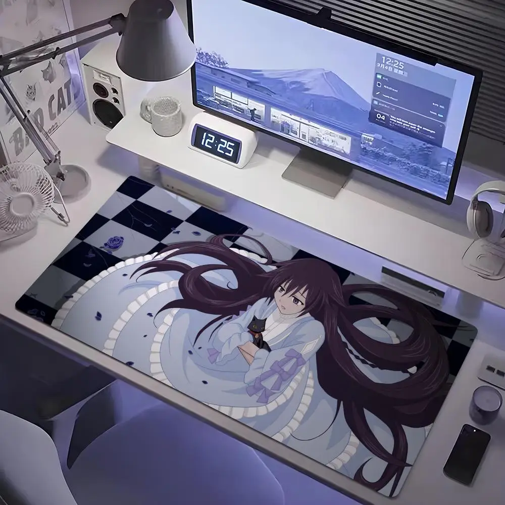 

pandora hearts Mouse Pad Tablet mouse Pad Laptop xl desktop mouse pad, cute HD Rainbow Gaming keyboard pad, csgo Player, 90x40