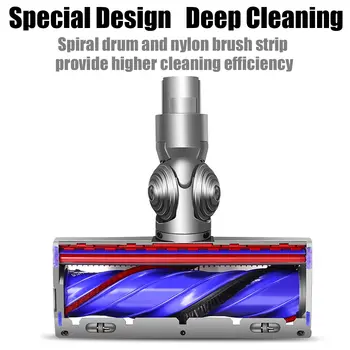 Pro vysavač Dyson V7 V8 V10 V11 V15 Anti Entangleme Direct Drive čisticí hlava, motorová čisticí hlava kartáč turbínový nástroj 10 nejlepší prodej limpiacristales dyson - №4