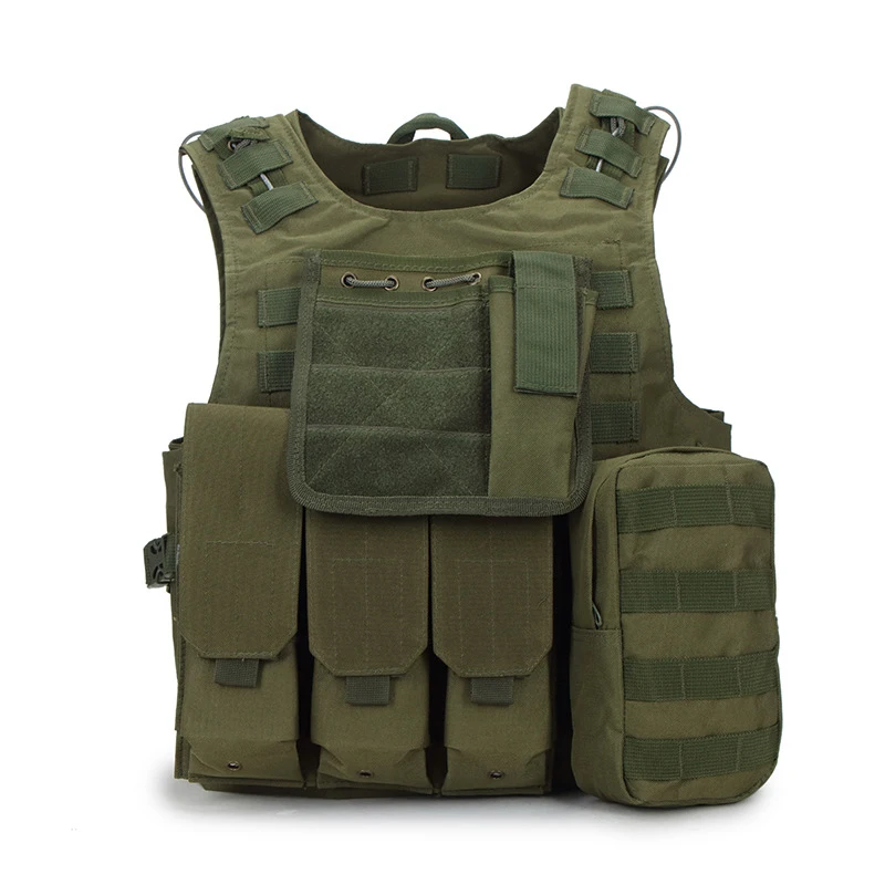 Chaleco Portaplacas Táctico MOLLE Multicam – Combate y Airsoft - imagen 3