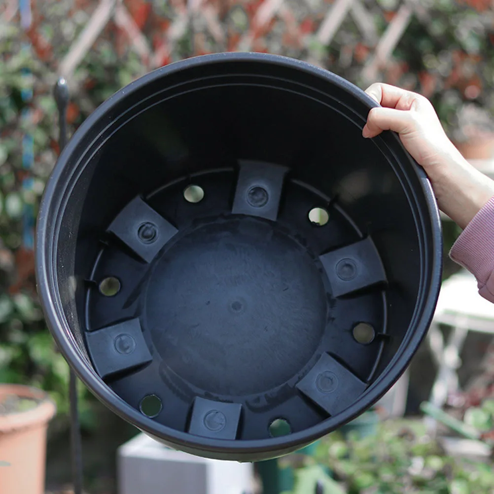 

Planter Plastic Flower Pot Floral Containers Garden Extra Large Nursery Succulent Planters