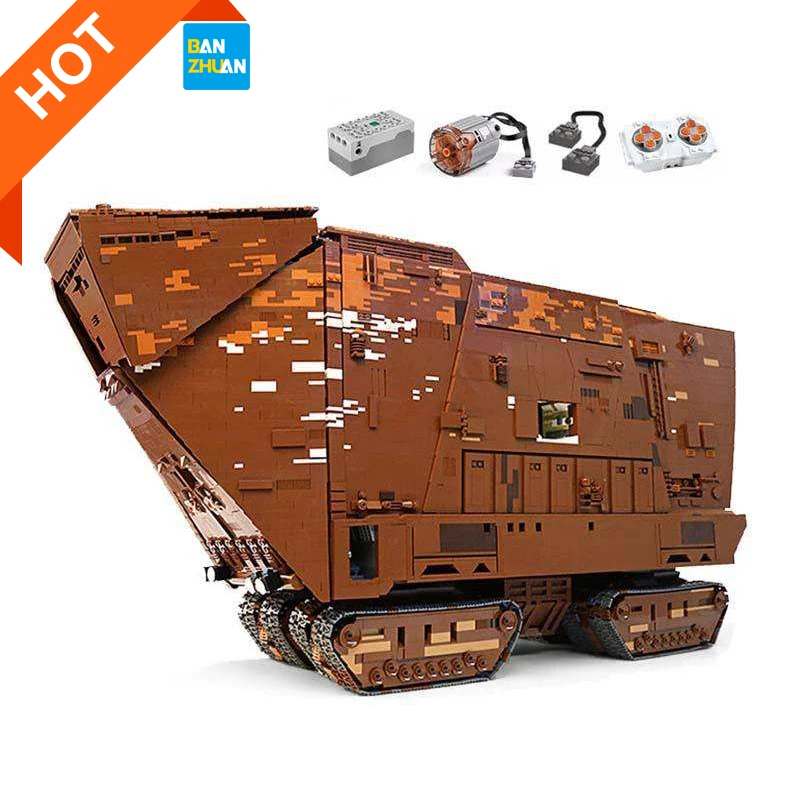 

Технология Mold King 21009, модель песочного гусеничного автомобиля с дистанционным управлением, 2,4 г/приложение, радиоуправляемый песочный гусеничный комплект MOC, песчаный гусеничный аппарат с полным интерьером