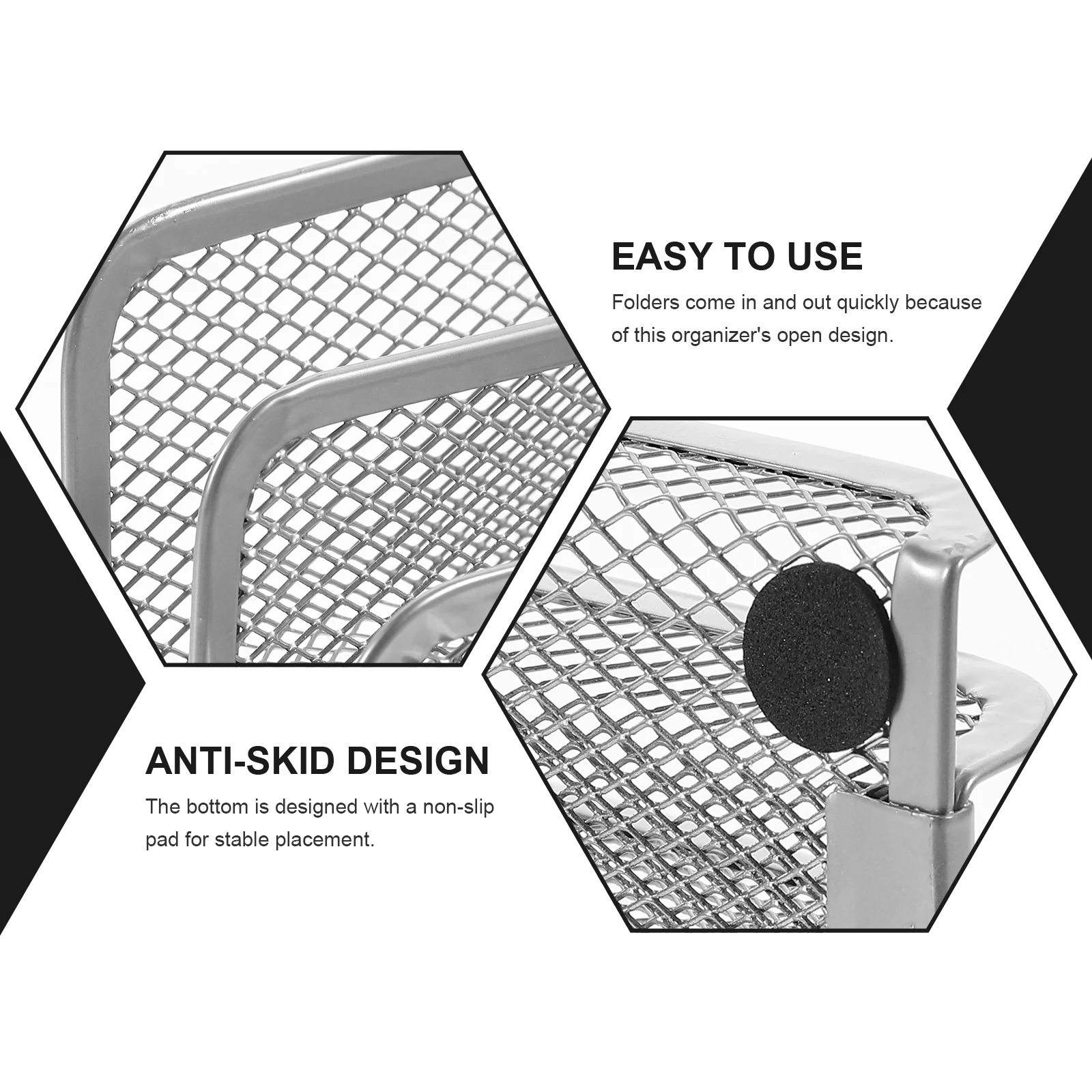 Document Desktop File Rack Wire Organizers for Cords Letter Racks The Home Magazine Metal Book Stand