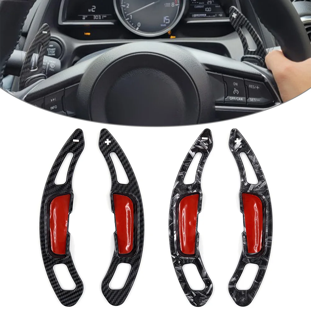 

1 Pair Car Steering Wheel Shift Paddle Shifter Extension For Mazda 3 6 CX-3 CX-4 CX-5 MX-5