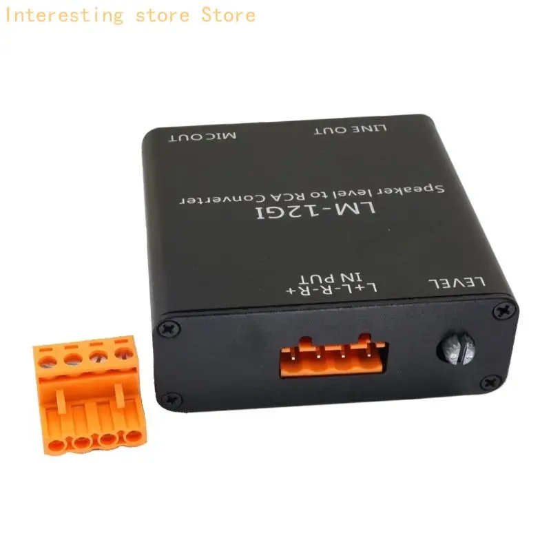 مستوى مكبر الصوت الاحترافي لمخفف الصوت إلى محول الصوتيات للحصول على صوت واضح لمكبرات الصوت النشطة 55KC #3