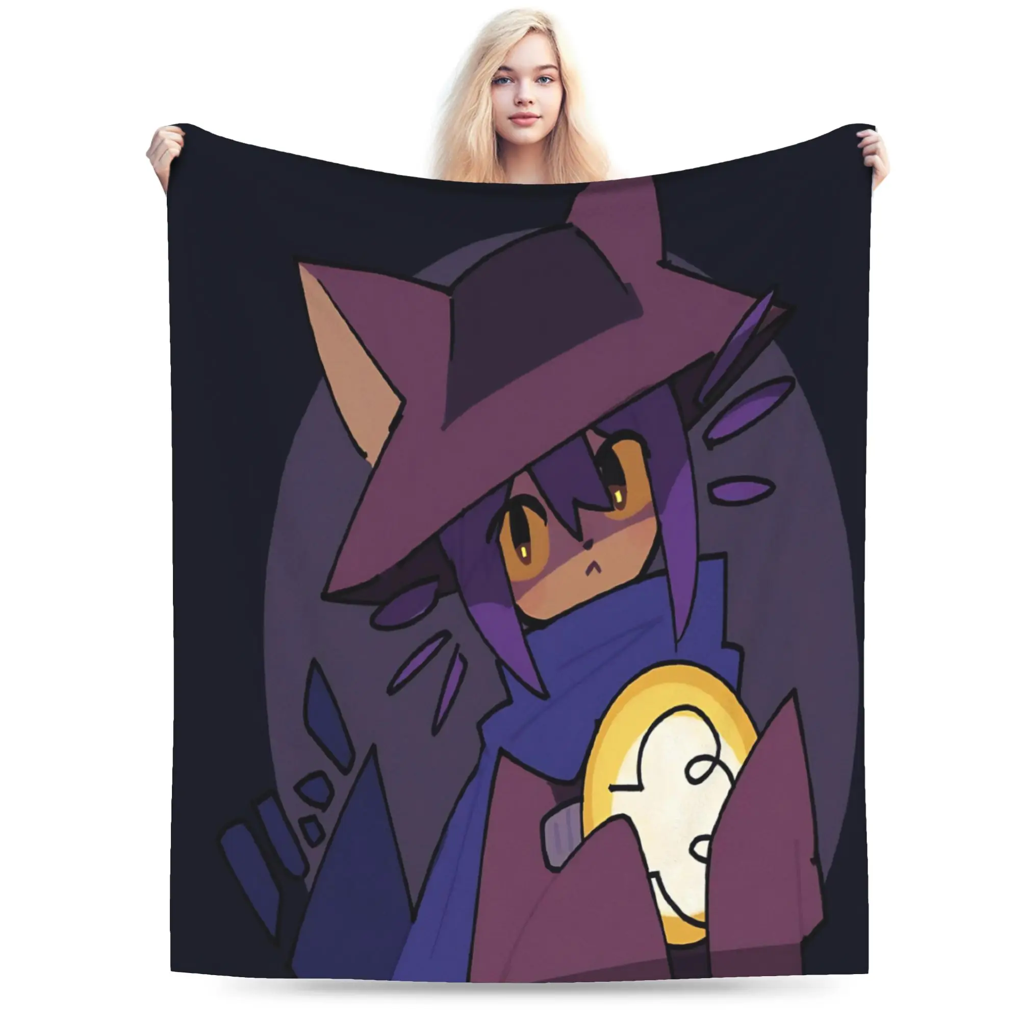 Super Soft OneShots Niko Throw Blanket Premium Fleece Flannel Lightweight  Bed Blanket Super Cozy Bedspread All Season Use
