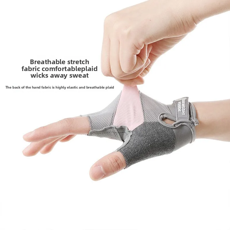

Unisex Half-finger Fitness Gloves - Wear-resistant Breathable Non-slip Shock-absorbing Cycling Gloves
