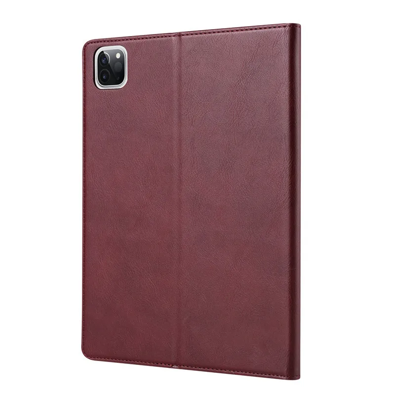For iPad Pro 11 / Air 11 2024 / Air 4 5 Case ELVEV Shockproof Business Flip Leather Book Stand Tablet Cover with Cards Slot