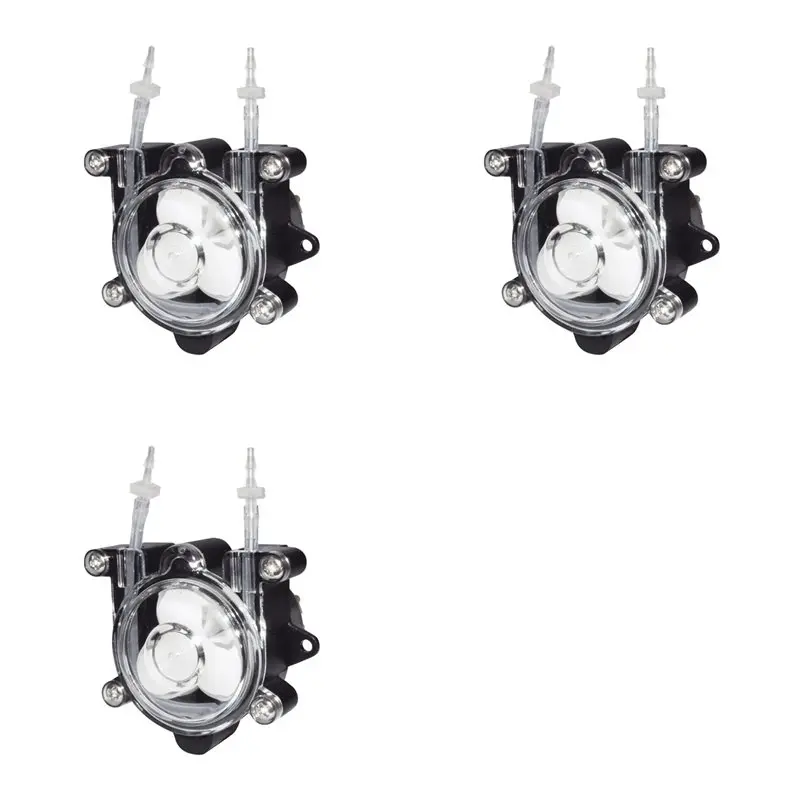 

ABFU-3X High-Flow Peristaltic Pump 12V Miniature Dosing Pump Peristaltic Hose Pump For Lab Aquarium Liquid Dosing Pump A