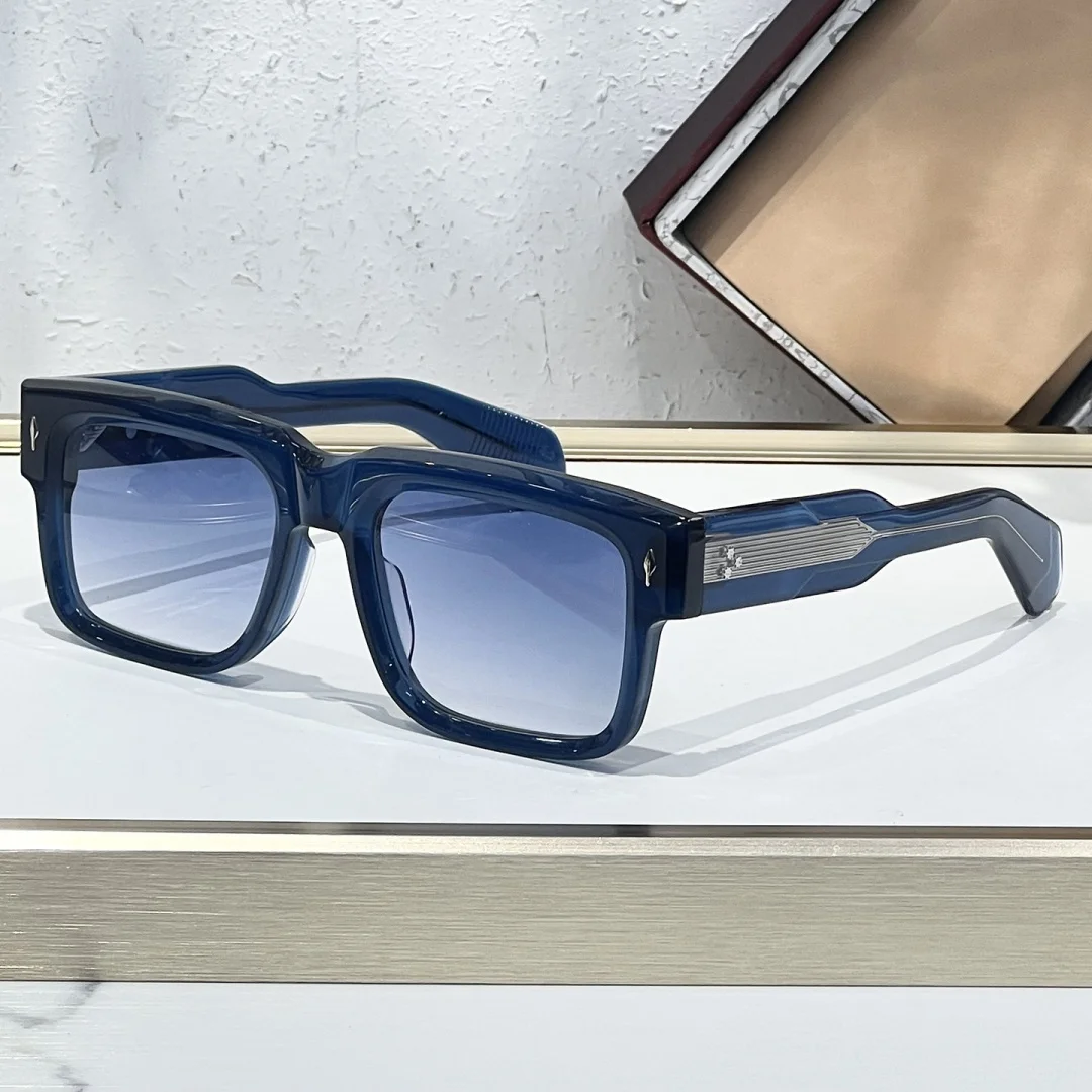 

Квадратные солнцезащитные очки JMM Hemmings ручной работы из ацетата, классические ретро, винтажные дизайнерские очки с защитой UV400, унисекс, оттенки с футляром