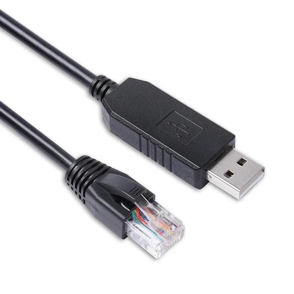 USB RS232 to RJ45 8P8C Serial Debug Cable for US2000C US3000C US5000 Lithium Battery Console Communication Prolific PL2303GT