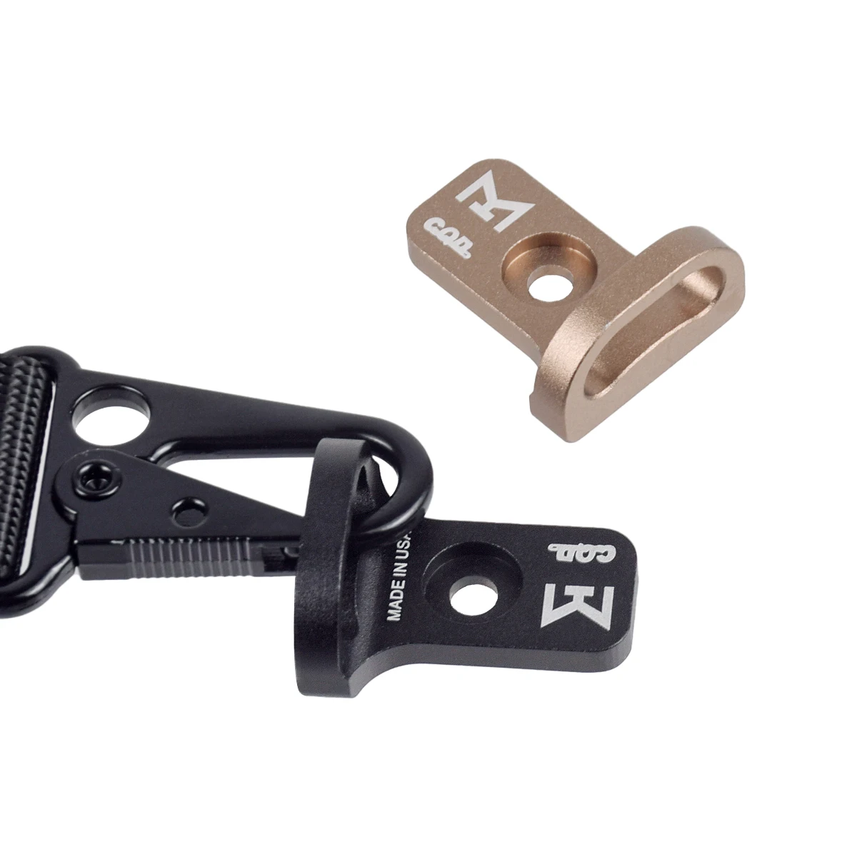 Tactical Metal BCM QD Sling Stud Mount Adapter Fit M-LOK Keymod Mount Base Swivel Strap Buckle Quick Release Button Accessories