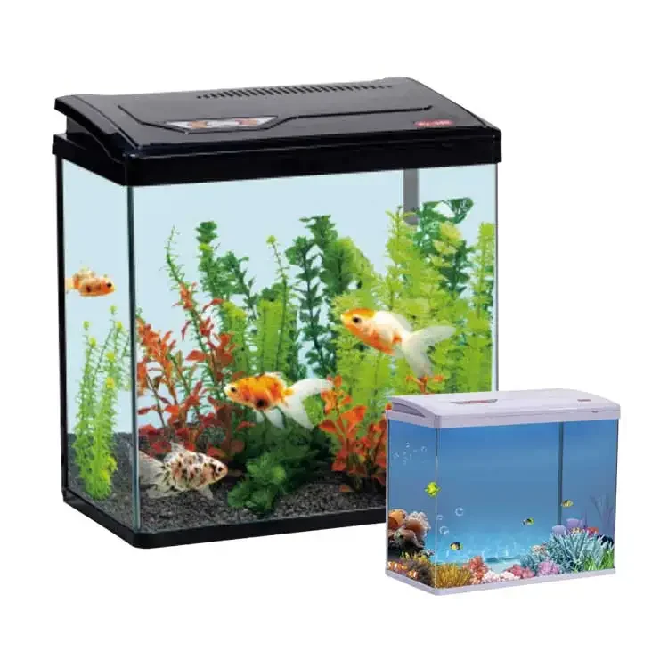 

Comfortable New Design Square Glass Fish Tank Ultra Clear Glass Aquarium Fish Tank Aquarium Large