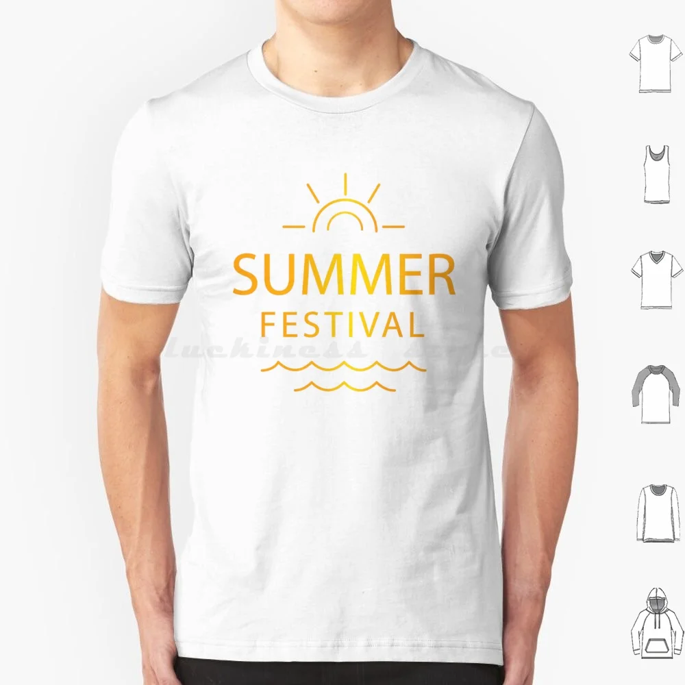 تي شيرت Summerfest مقاس كبير 100% قطن لمهرجان الصيف والشاطئ ونظارات شمسية للشمس Summerfest #1