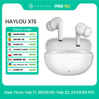 HAYLOU X1S True Wireless Bluetooth Headset Bluetooth 5.3 Headphones 10mm 300mAh High Fidelity Stereo Noise Reduction Earbuds