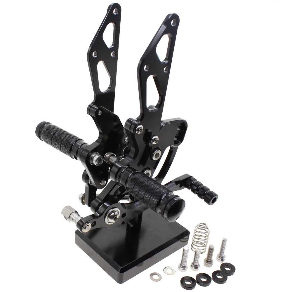For Kawasaski Z1000 ABS 2011-2021 Z1000R CNC Motorcycle Adjustable Rearset Footrests Foot Rest FootPegs Pedal