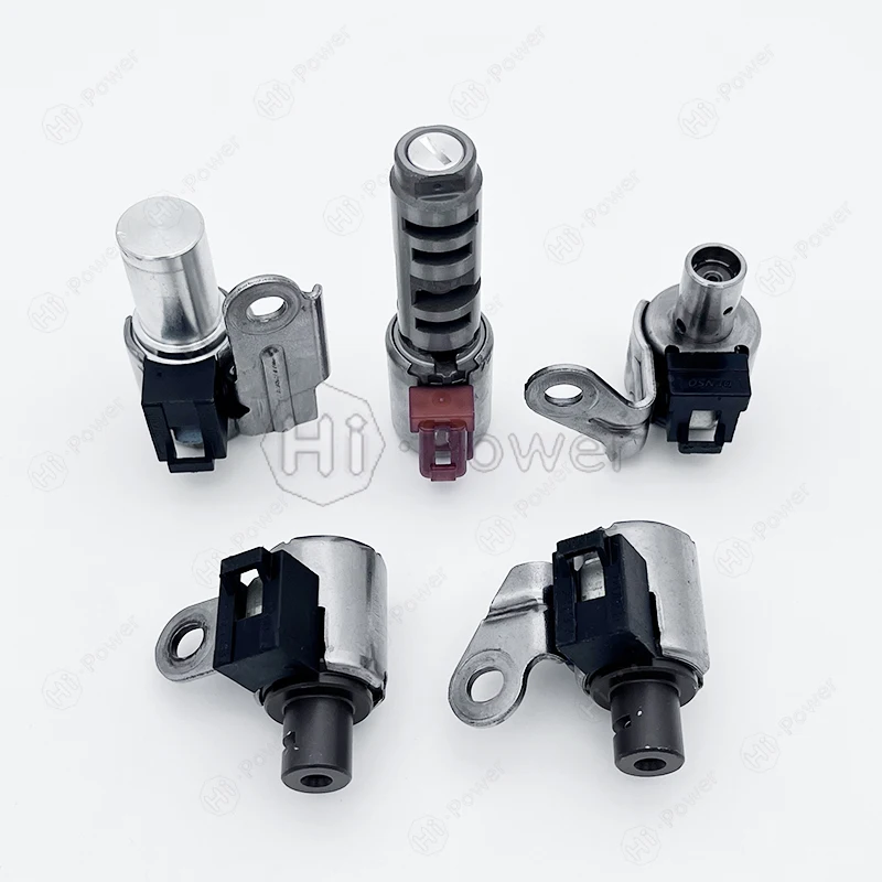 5PCS U340E Transmission Solenoid Kit for Toyota Allion 2002-2007 4 SP FWD 1.5L U340E U341E U340F