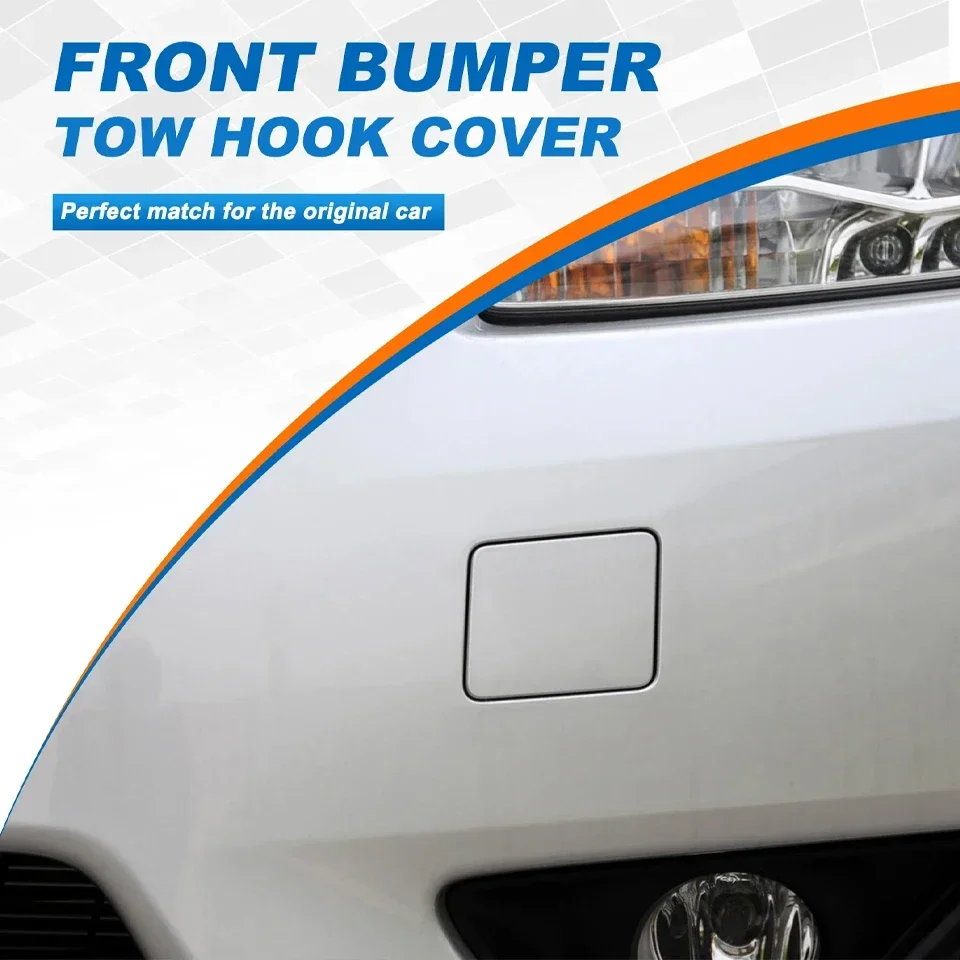 Front Bumper Tow Hook Eye Cover Cap para Nissan Sentra 2013, 2014, 2015, 622A03SH0A, 622A0-3SH0A, Reboque Trasagem Tampa Guarnição, Auto Peças