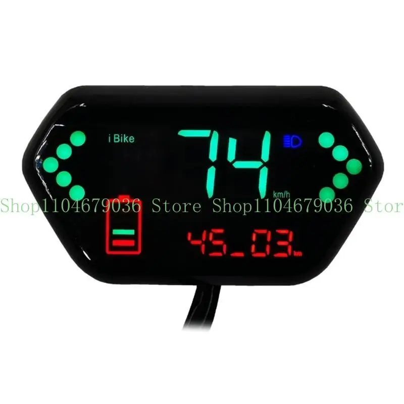 

652F 36V‑72V Waterproof LED Display Panel Electric Scooter Brushless Controller Durable Motor Controller
