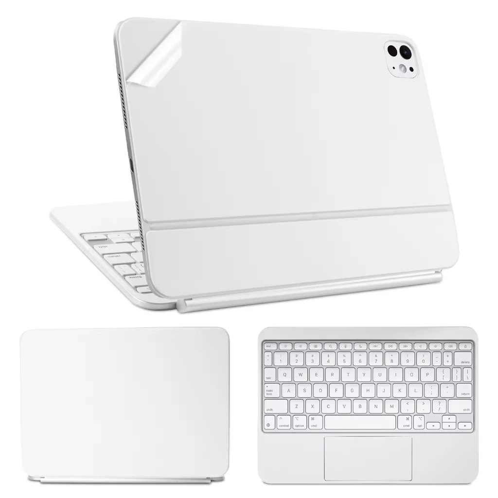 

For 2025/2024 iPad Pro/Air M4 M3 M2 11/13 inch Solid Colour skin Sticker Full Body Protector Durable Magic Keyboard Sticker